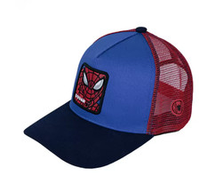 NEW Spider-Man Hat Spiderman Trucker Hat Punk Skateboard Streetwear Avengers Hat