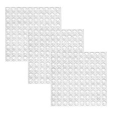 300 Pieces Clear Rubber Feet Adhesive Door Bumpers Pads Sound Dampening Cabin...
