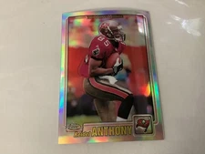 2001 Topps Chrome #8 Reidel Anthony /999 Refractors Tampa Bay Buccaneers