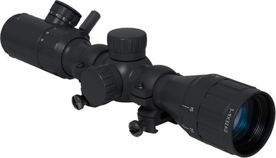 Monstrum 3-9x32 AO Rifle Scope with Illuminated Range Finder Reticle and Paralla