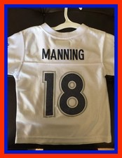 NFL 2026 Denver Broncos Peyton Manning #18 Licensed Jersey Baby Toddler 12M, 18M