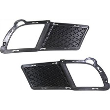 Fog Light Trim Set For 2010-2013 Kia Forte Left Right W Fog Light Hole 2pc