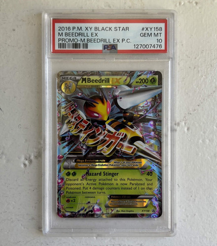 M Beedrill-EX graded PSA 10 for sale on eBay