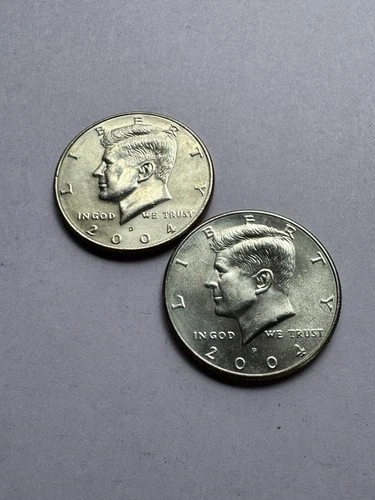 2004-P Kennedy Half Dollar — photo from the most recent tracked eBay sale
