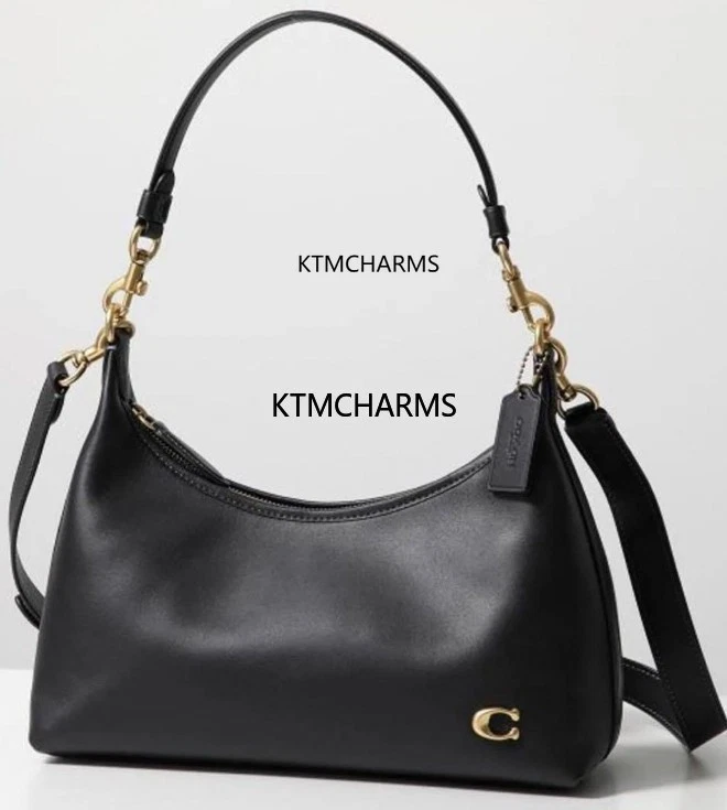 COLOUR MATCH Juliet Shoulder, Crossbody Bag CR981 Black Leather New