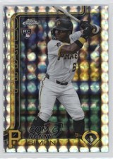 2025 Topps Chrome Update Geometric Refractor Ronny Simon #USC35 1ny5