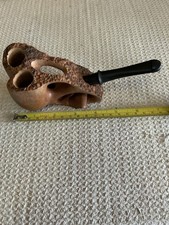 Vintage Beautiful NOS Unused Aschenburg Double Bowl Freehand Estate Pipe Lot 27