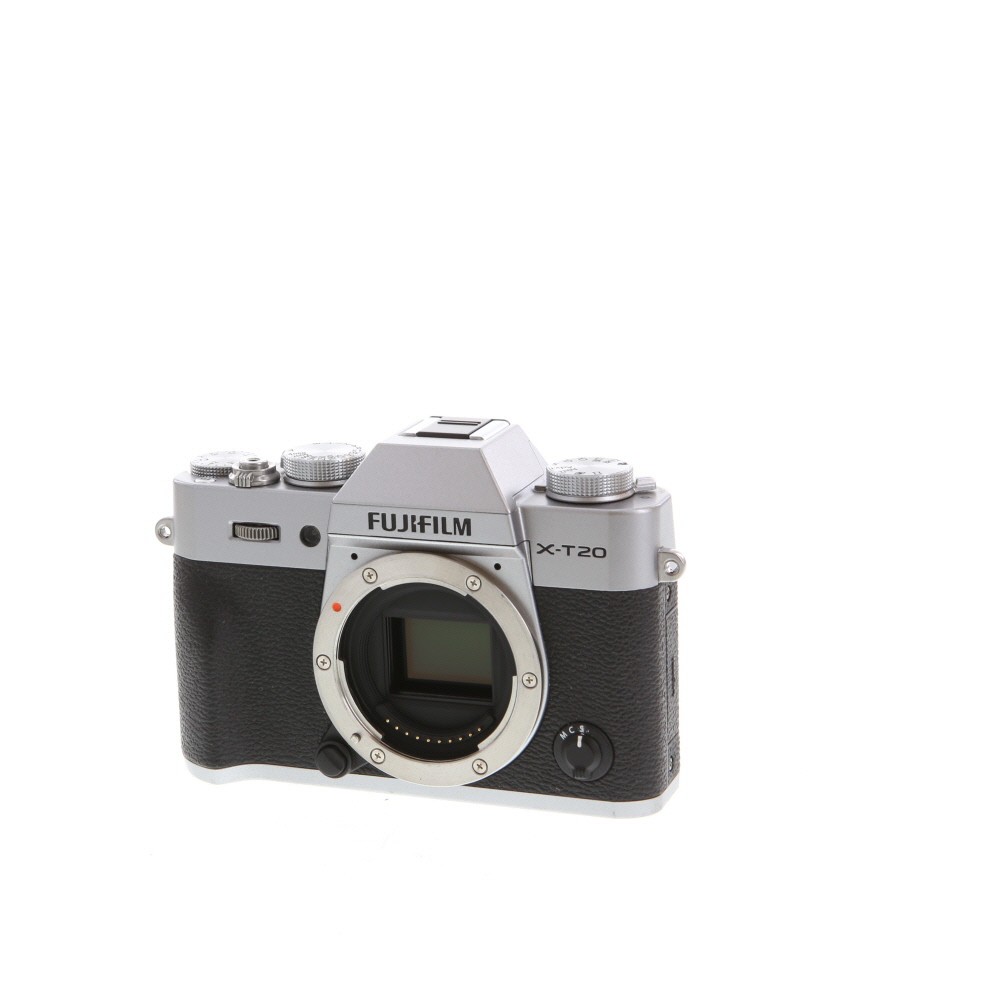 美品 FUJIFILM X-T20 ボディのみ Amazon.com : Fujifilm X-T20 Mirrorless Digital Camera, Silver