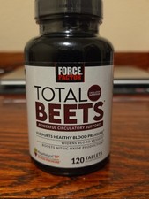 Total Beets supports healthy blood pressure 120 tabs JANUARY 2029 - SEALED 