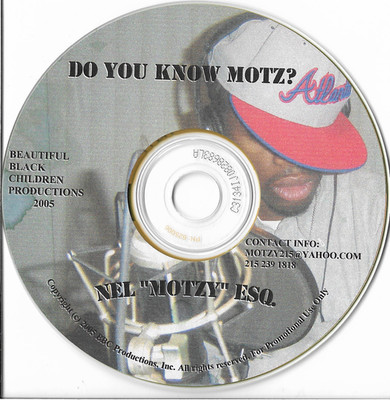 Motzy - Do You Know Motz? (2005) RARE East Coast Philadelphia, PA rap CD