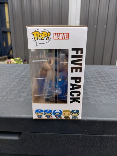 Funko Pop! Marvel Captain America Through the Ages 5 Pack - Picture 2 of 7