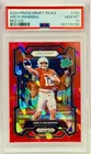 2024 Panini Prizm Draft Picks Arch Manning PSA 10 Red Ice Rated Prospect Texas
