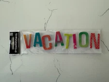 Me & My Big Ideas Embellishments Stickers Vacation 8PC Scrapbooking Crafts Art