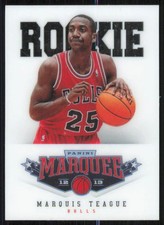 2012 PANINI MARQUEE MARQUIS TEAGUE 538 MINT ACETATE ROOKIES CHICAGO BULLS