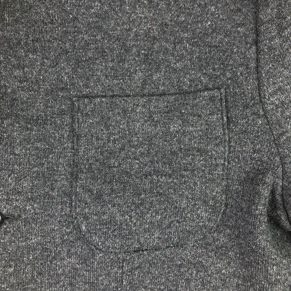 Chaqueta Blazer Cárdigan Woolrich Para Hombres Grande Lana Tejido Suave Foto 4 de 4