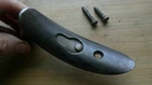 Winchester 1873 or 1885 Vintage Buttplate Long Top Type Good Shape Original