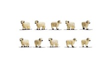Hornby OO Gauge Animals SHEEP - 10 Figures - R7122