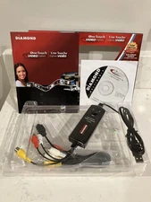 Diamond Multimedia VC500 USB 2.0 Digital File Converter VHS DVD LP CD One-Touch