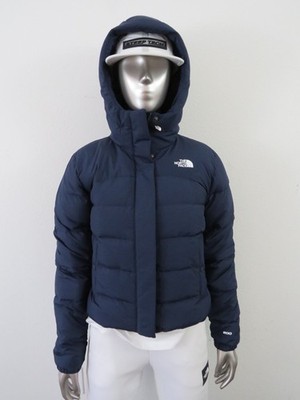 NWT Womens The North Face Baltic Hooded Insulated Puffer Down Jacket - Navy