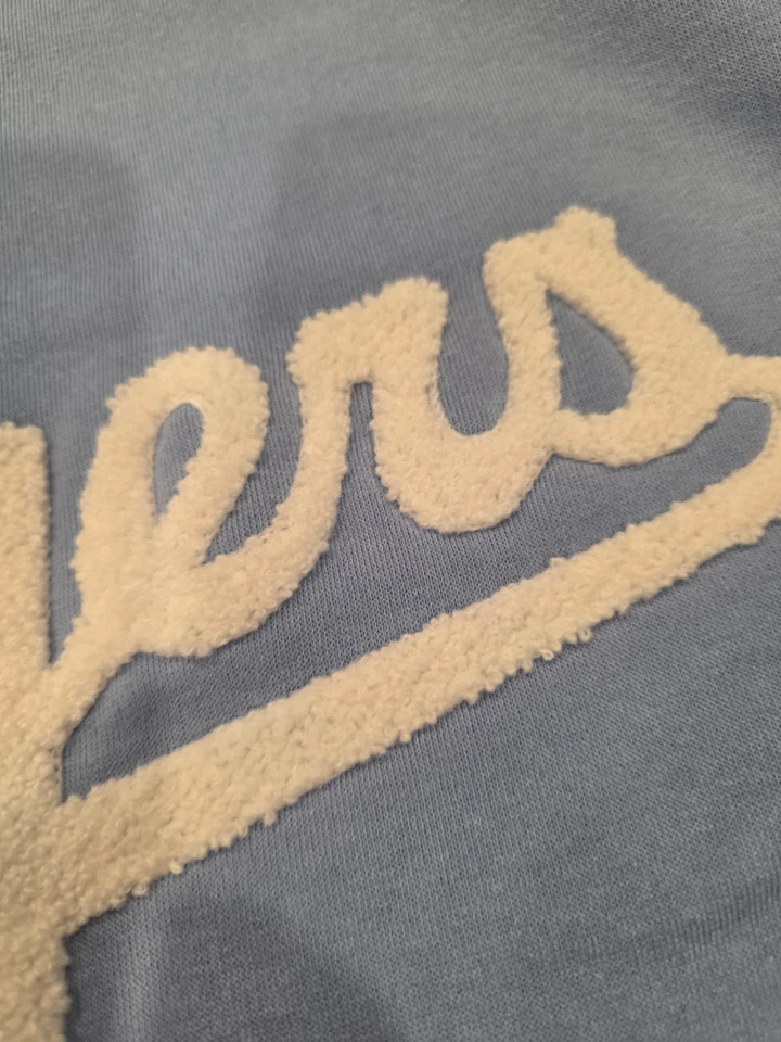 Moletom feminino Los Angeles Dodgers 2025 noite gola redonda tamanho médio - Imagem 4 de 4