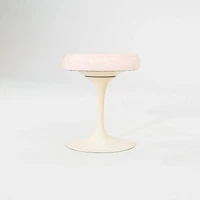 1960s Eero Saarinen for Knoll 152 Tulip Swivel Stool with Vinyl Seat
