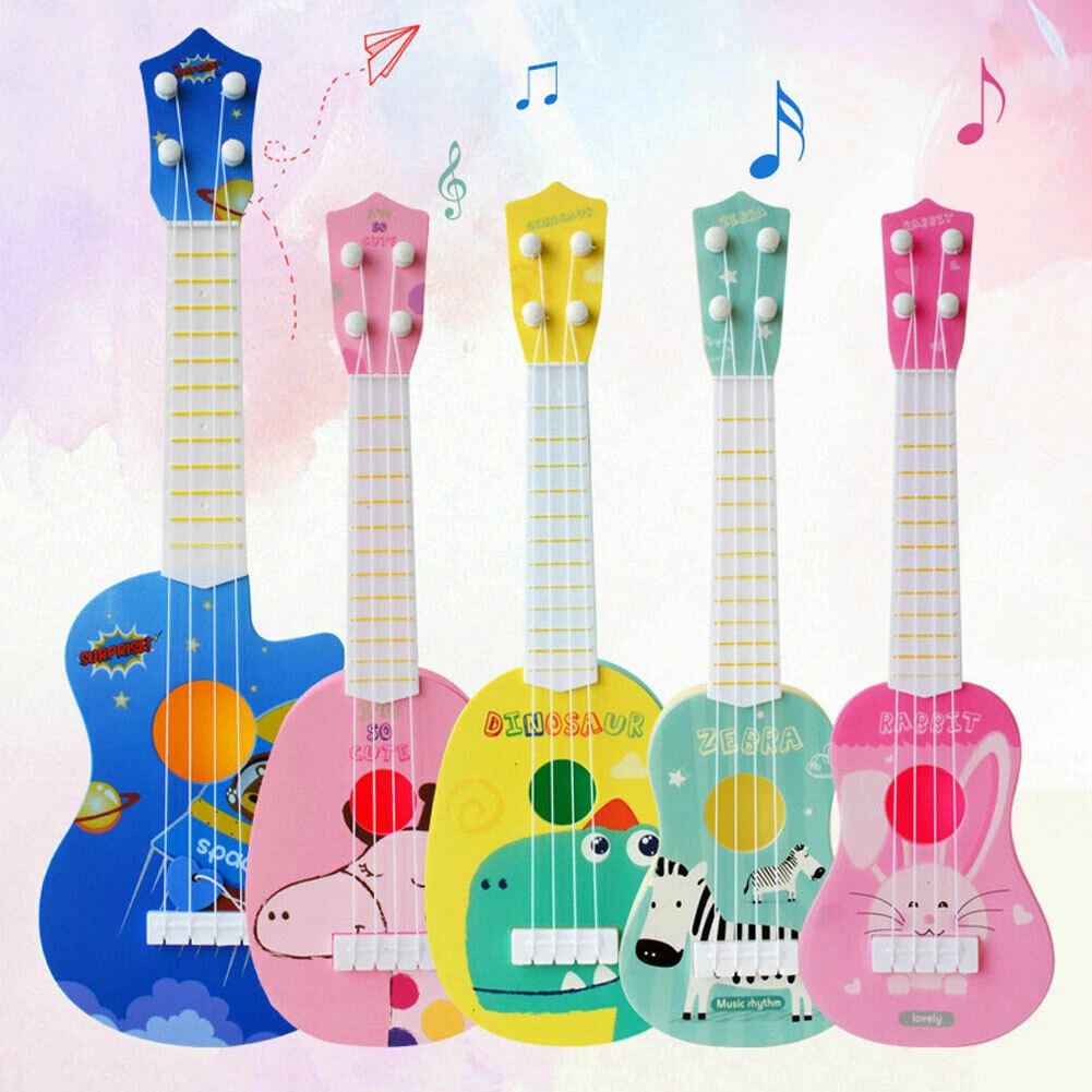 Funny Fruit Ukulele Musical Instrument, Kids Guitar Montessori