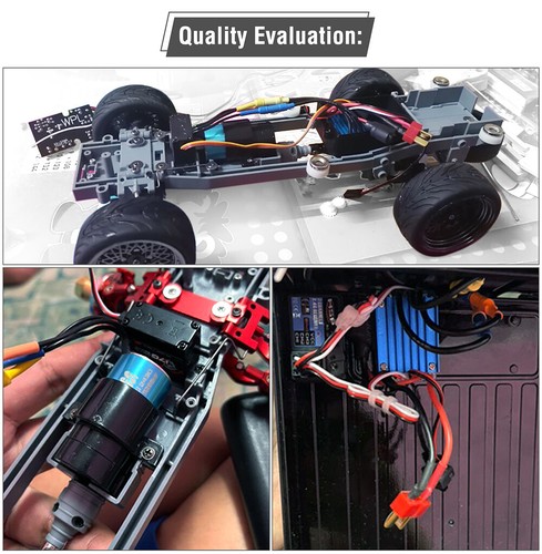 2430 8200KV 7200KV Motor & 25A Brushless ESC for 1/18 1/16 HSP HPI Tamiya RC Car - Picture 11 of 18