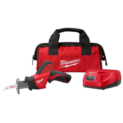 Milwaukee 2420-21 12V M12 HACKZALL Cordless Variable Speed Reciprocating Saw Kit