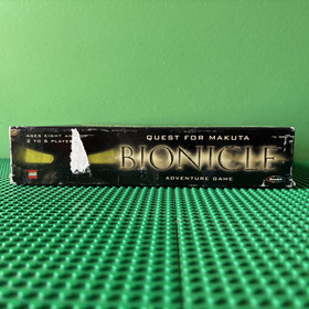 ROSE ART LEGO BIONICLE QUEST FOR MAKUTA ADVENTURE BOARD GAME INCOMPLETE 31390