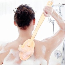 2/5 Pack Long Handle Bath Body Brush Soft Back Scrubber for Shower Exfoliating