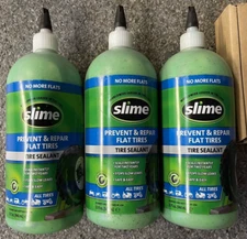 (3) Bottles SLIME 3715-0006 10009 Tubeless Tire Sealant Tubeless Sealant   1156