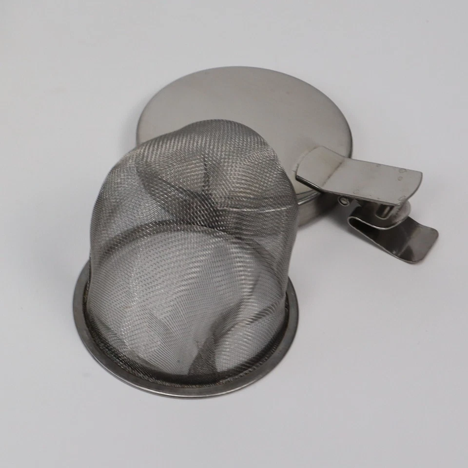 Tetera Tea Forté PUGG blanca/verde hierba con colador/tapa Foto 4 de 4