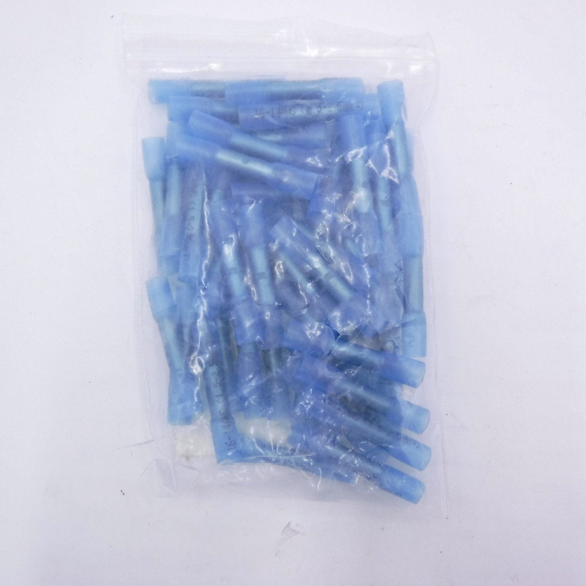 オーラ23     No1006 Pack of 50 16-14 Wire Seal-a-Crimp Sealed Butt Connectors Blue