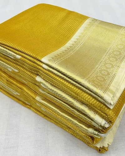 Banarasi Silk Designer Sarees, South Indian Saree, Wedding Saree, Saree Blouse - Picture 5 of 9