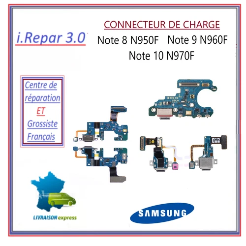 Samsung Note 8-Note 9-Note 10 Charging Connector-Mackeeper-Jack