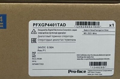 PFXGP4401TAD NEU Pro-face PFXGP4401TAD Pro face HMI Touch Screen