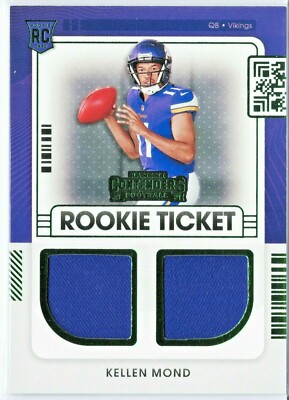 2021 NFL Contenders Rookie Ticket Swatch JERSEY -U PICK- SWATCH