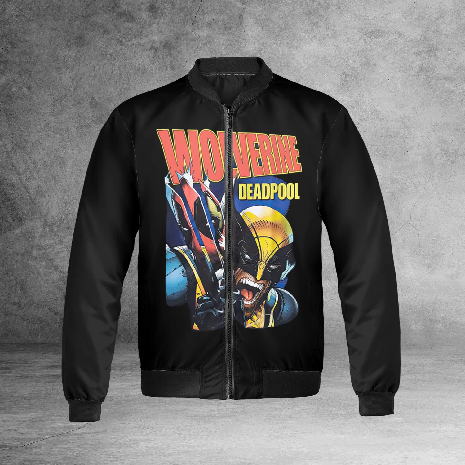 Wolverine And Deadpool Superheroes Movie X-men Fan Gift Jacket