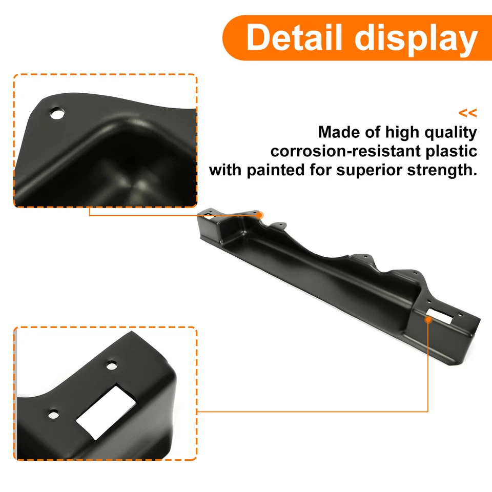 Parachoques trasero moldeado relleno de matrícula para Cadillac Deville Brougham 1980-92 Foto 2 de 4