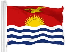 G128 Kiribati I-Kiribati Flag 3x5 Ft Printed 150D Polyester