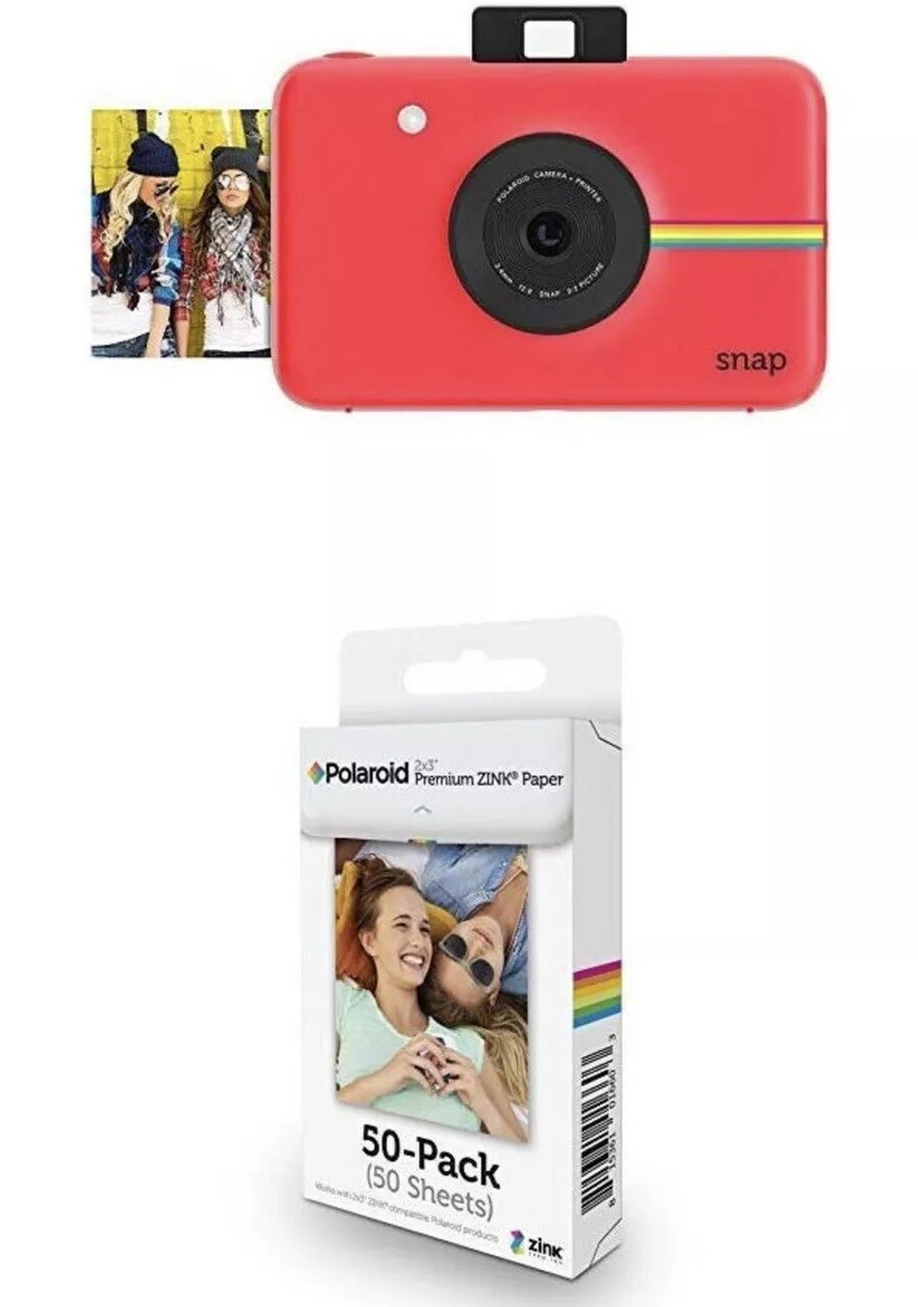 Polaroid Snap Digital Camera White for sale online