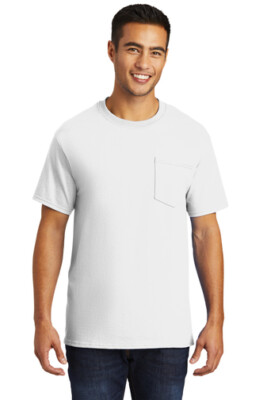 Port & Company PC61PT Men's Cotton Tall Essential Short Sleeve Pocket T-Shirt
