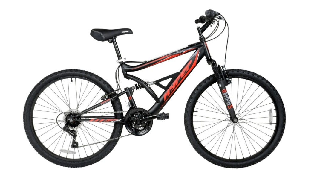 Full Suspension Aluminum Hyper Havoc Bike 26 Hyper Bicycle 26