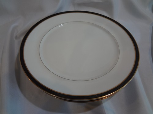 Mikasa China - Corbata negra - Juego de 4 platos de cena - Imagen 1 de 4