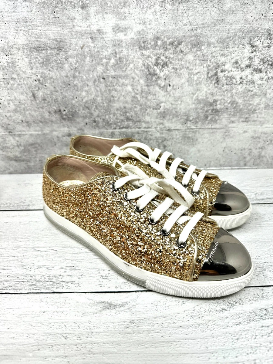 Miu Miu Glitter Athletic Shoes for Women | eBay
