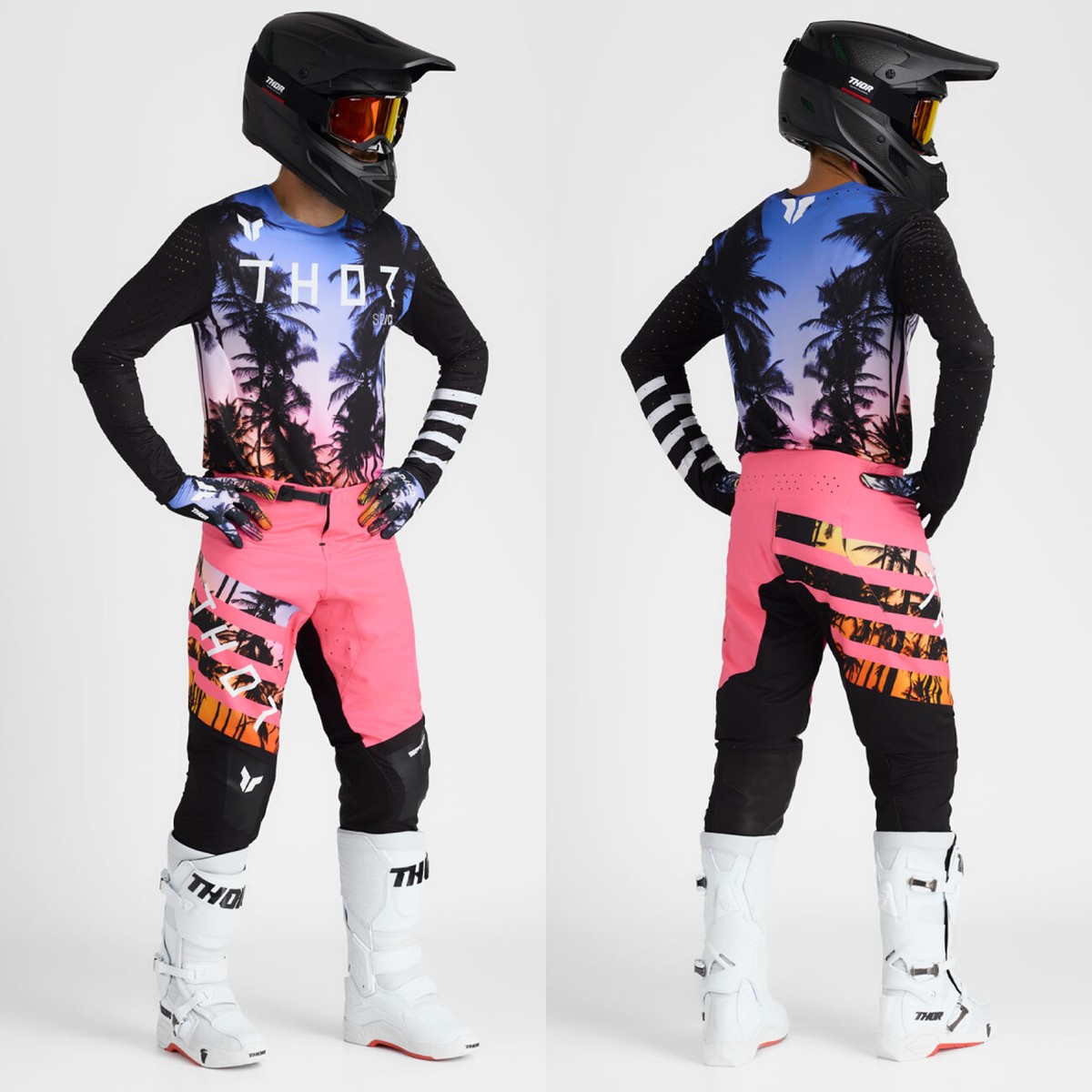 THOR SPORTMODE MOTOCROSS MX KIT PANTS JERSEY - SD BLACK | eBay