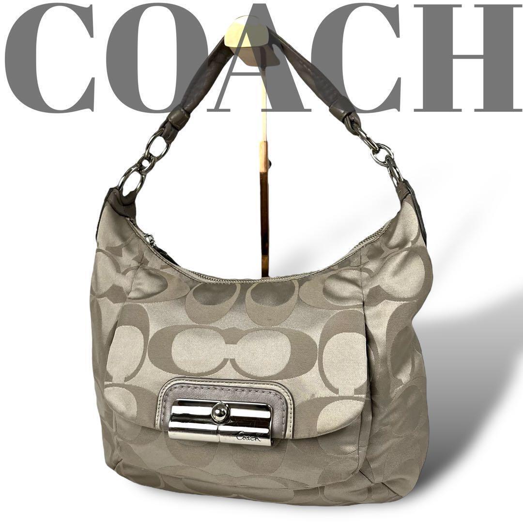 Coach Hobo Bag Tote Signature 16805 C16 Brown Leather /Used Coach Hobo Bag Tote Signature 16805 C16 Brown Leather /Used