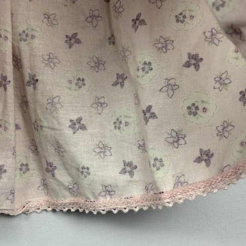 Jacadi Paris Girls Sleeveless Dress Sz 7Y Flora 100% Cotton Long Cottage Prairie - Picture 9 of 14