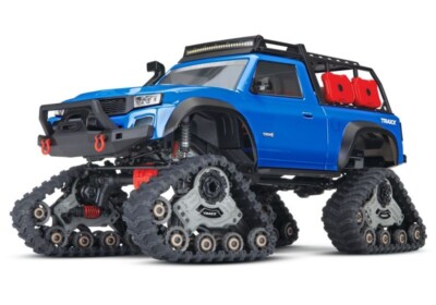Traxxas TRX-4 mit All-Terrain Traxx blau RTR ohne Akku/Lader - TRX 82034-4BLUE