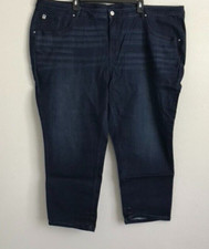 Belle by Kim Gravel Regular TripleLuxe Denim Jeans - Indigo Sz 30W a470746 -